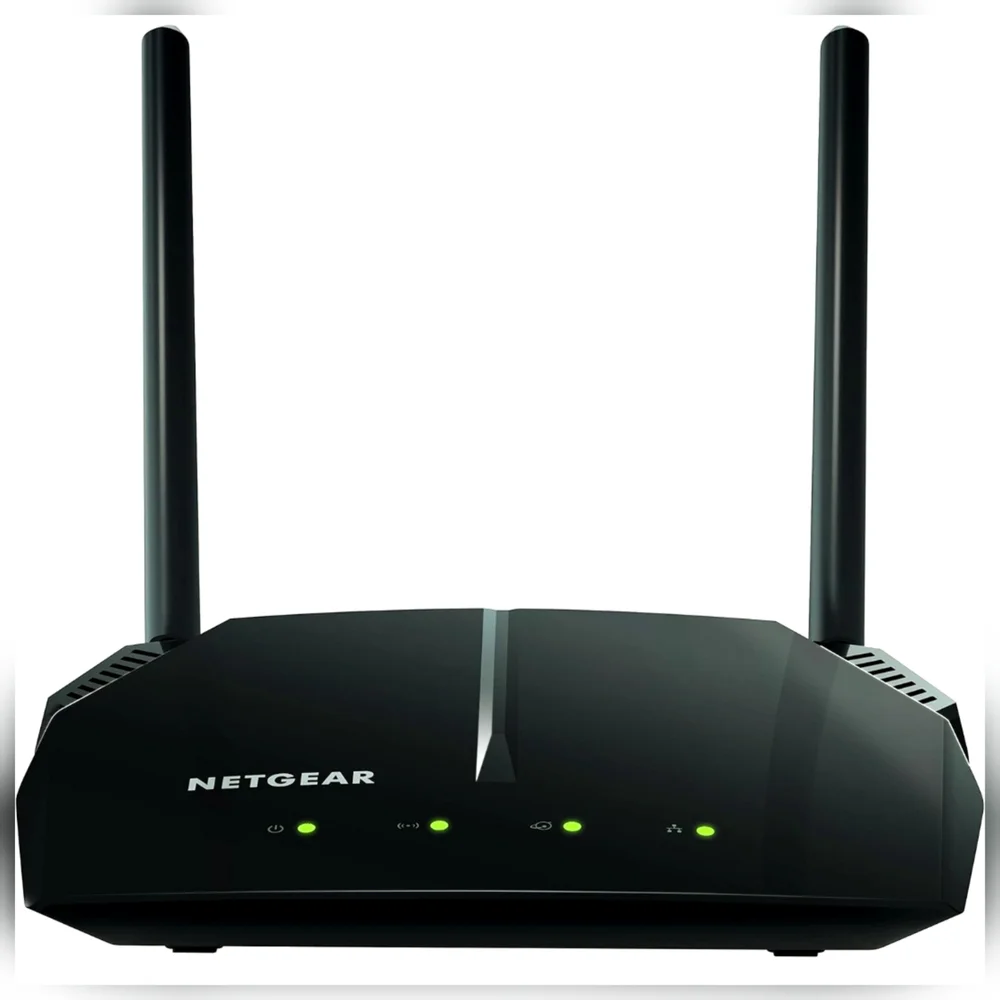 NETGEAR Black Wireless Router - Picture 1 of 5